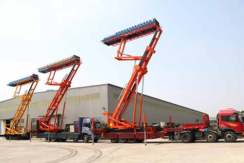 湖南客戶定制履帶式23米高空壓瓦機